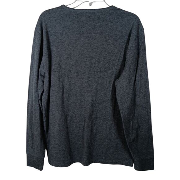 Faherty Long Sleeve Shirt Gray size Large - Picture 2 of 6